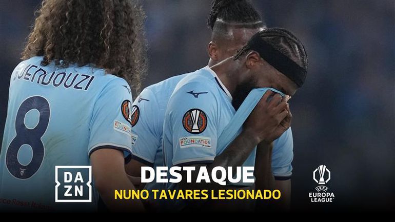 Em lágrimas: Nuno Tavares sai lesionado (vídeo)