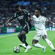 ‘Fair play’ entre Vini Jr. e Saka após o Real Madrid-Arsenal