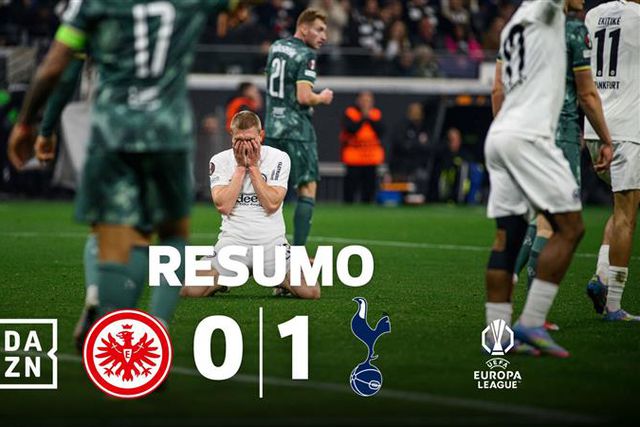 VÍDEO: Solanke coloca Tottenham nas 'meias' da Liga Europa