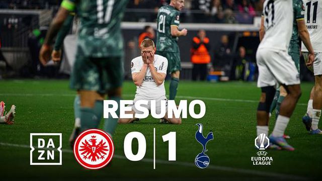 VÍDEO: Solanke coloca Tottenham nas 'meias' da Liga Europa