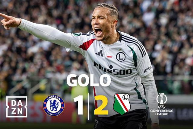 VÍDEO: Legia novamente na frente com Rúben Vinagre no lance