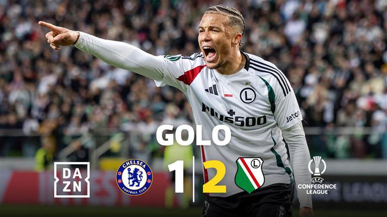 VÍDEO: Legia novamente na frente com Rúben Vinagre no lance