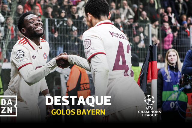 Só uma equipa fez mais: os golos do Bayern na UEFA Champions League