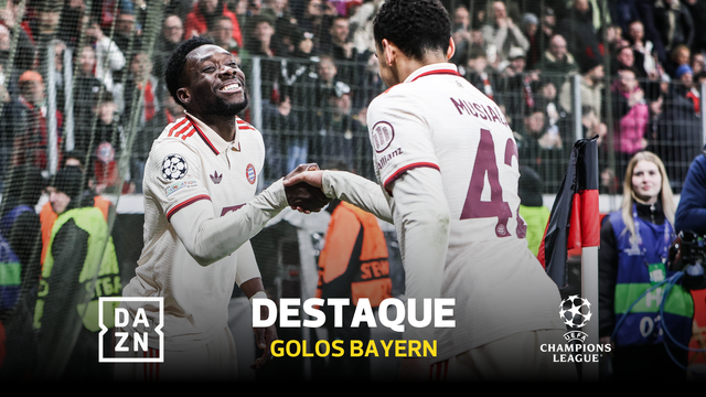 Só uma equipa fez mais: os golos do Bayern na UEFA Champions League