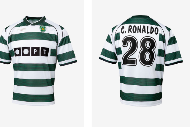 Sporting homenageia Cristiano Ronaldo