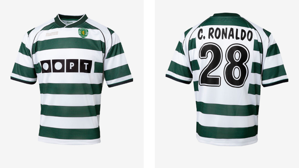 Sporting homenageia Cristiano Ronaldo