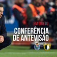 EM DIRETO: Martín Anselmi faz a antevisão do FC Porto-Famalicão