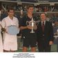 Marat Safin com Pete Sampras na final do US Open de 2000