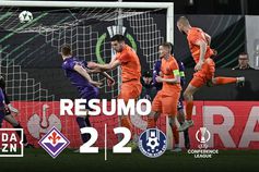 VÍDEO: Fiorentina empata, mas segue em frente na Liga Conferência (resumo)