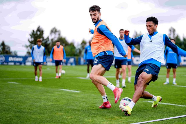 FC Porto realizou o último treino no Olival antes da receção ao conjunto minhoto (Foto: FC Porto)