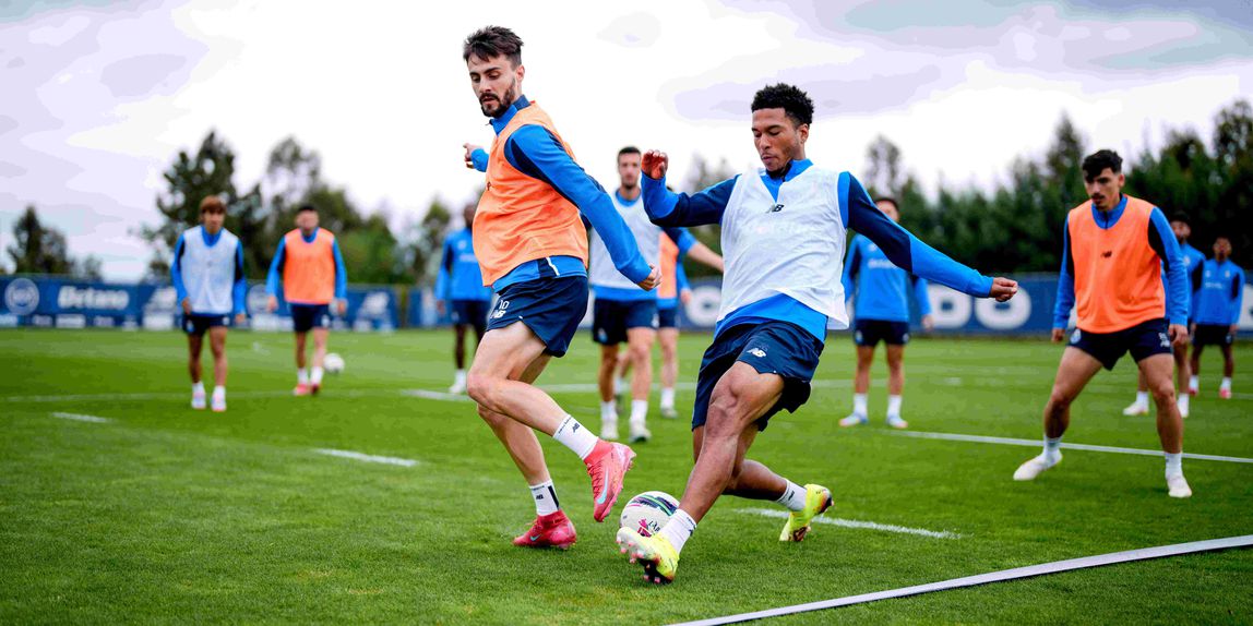 FC Porto realizou o último treino no Olival antes da receção ao conjunto minhoto (Foto: FC Porto)