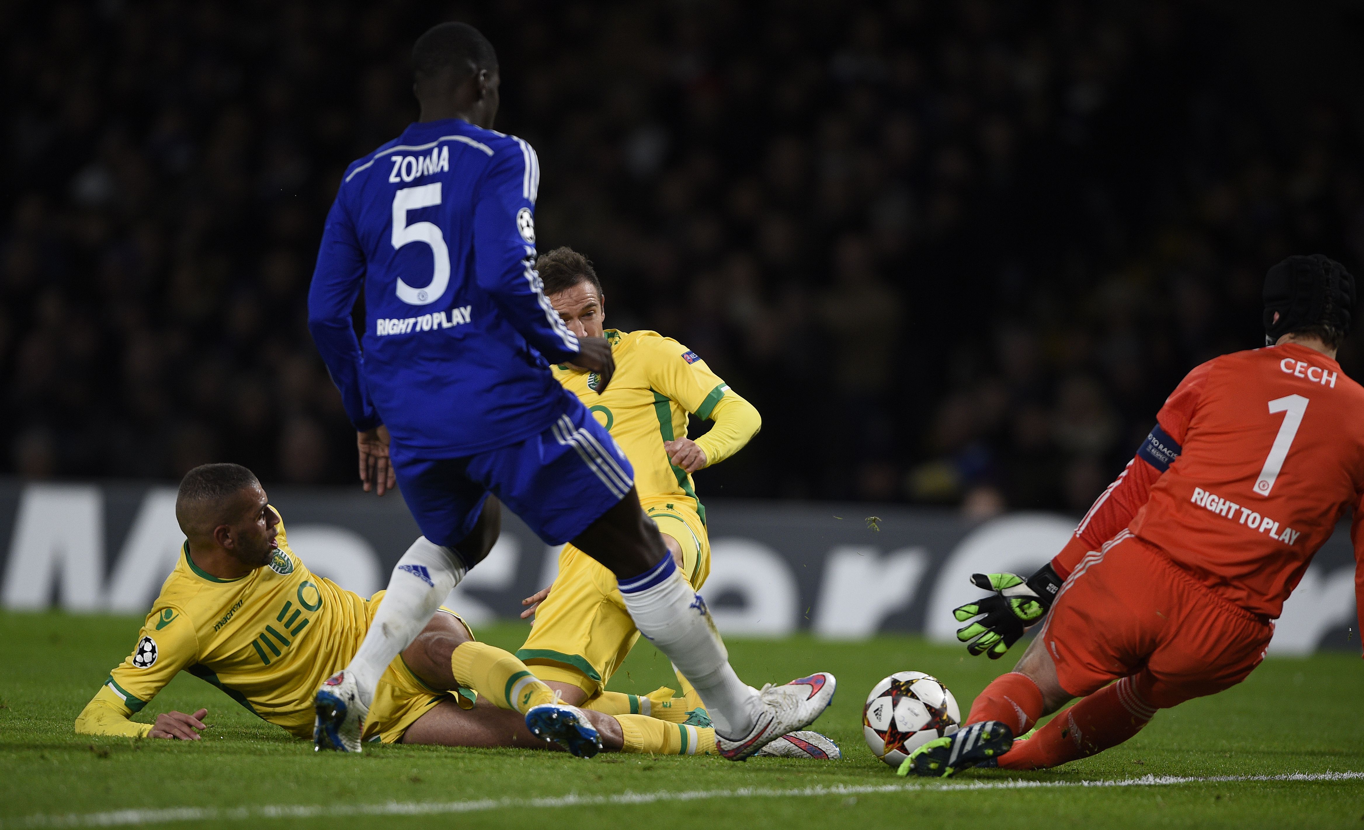 10/12/2014 - Chelsea-Sporting (3-1), Champions - Foto: A BOLA/André Alves