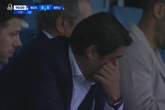 A desilusão de Rui Costa pela derrota na Youth League