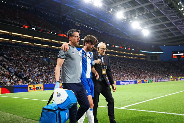 Martim Fernandes lesionou-se no jogo da 1.ª mão da Liga Europa contra o Nottingham Forest - Foto: Imago