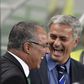 30/9/2014 - Augusto Inácio e Mourinho no Sporting-Chelsea (0-1), Champions - Foto: A BOLA/Sérgio Miguel Santos