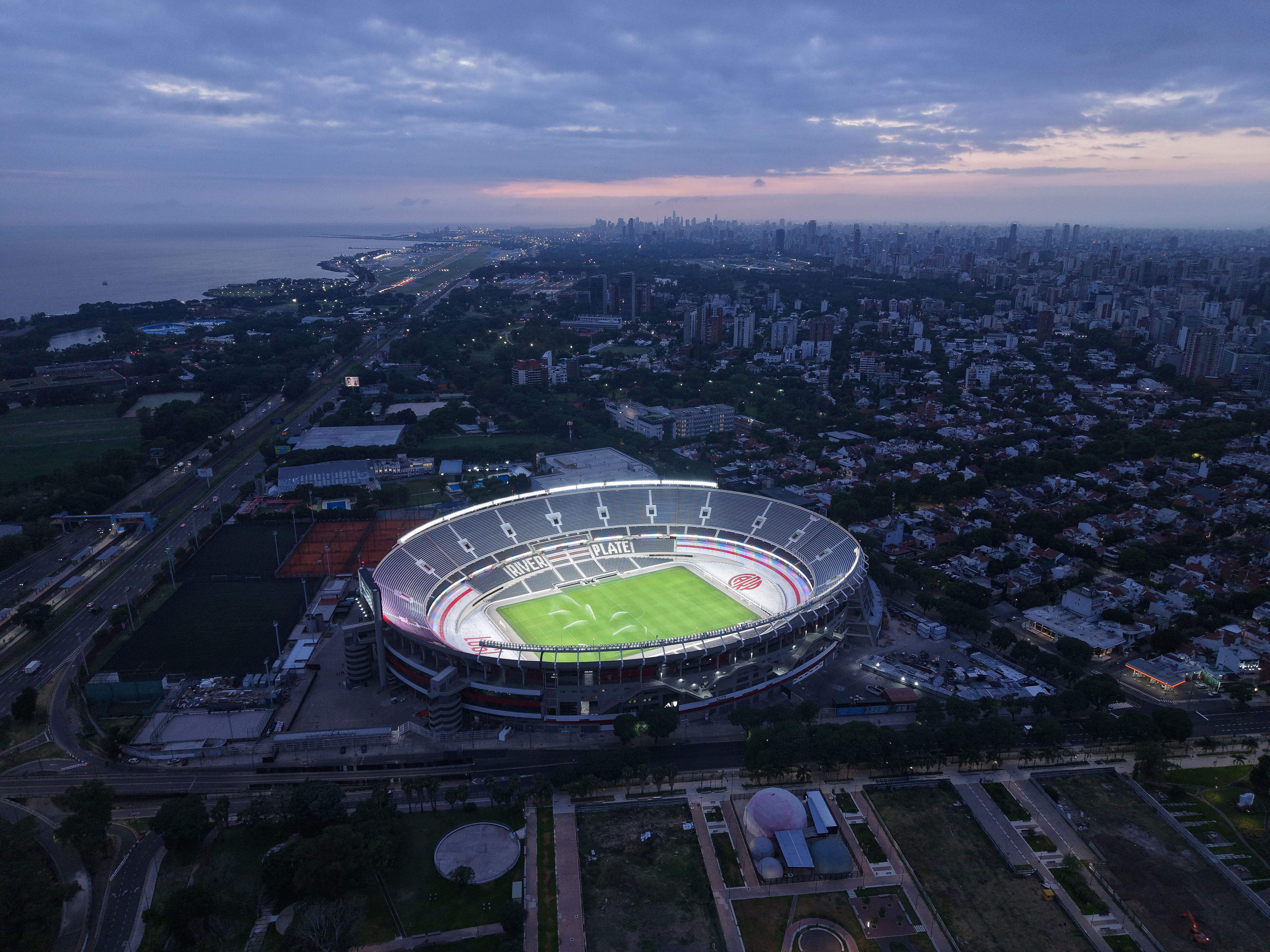 O projeto do novo Estádio Monumental de Buenos Aires (DR)