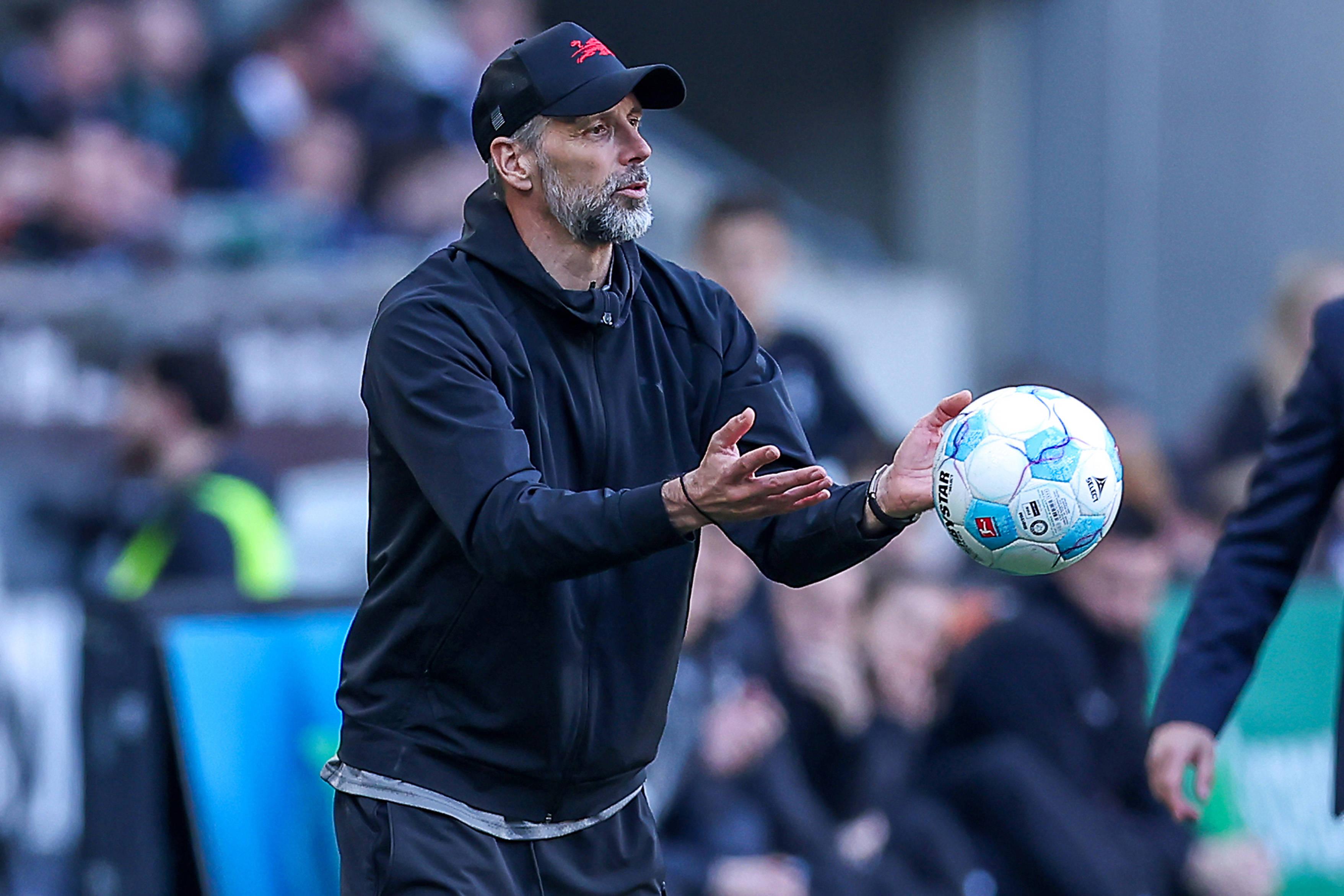 Marco Rose, treinador alemão de 49 anos e ex-Leipzig