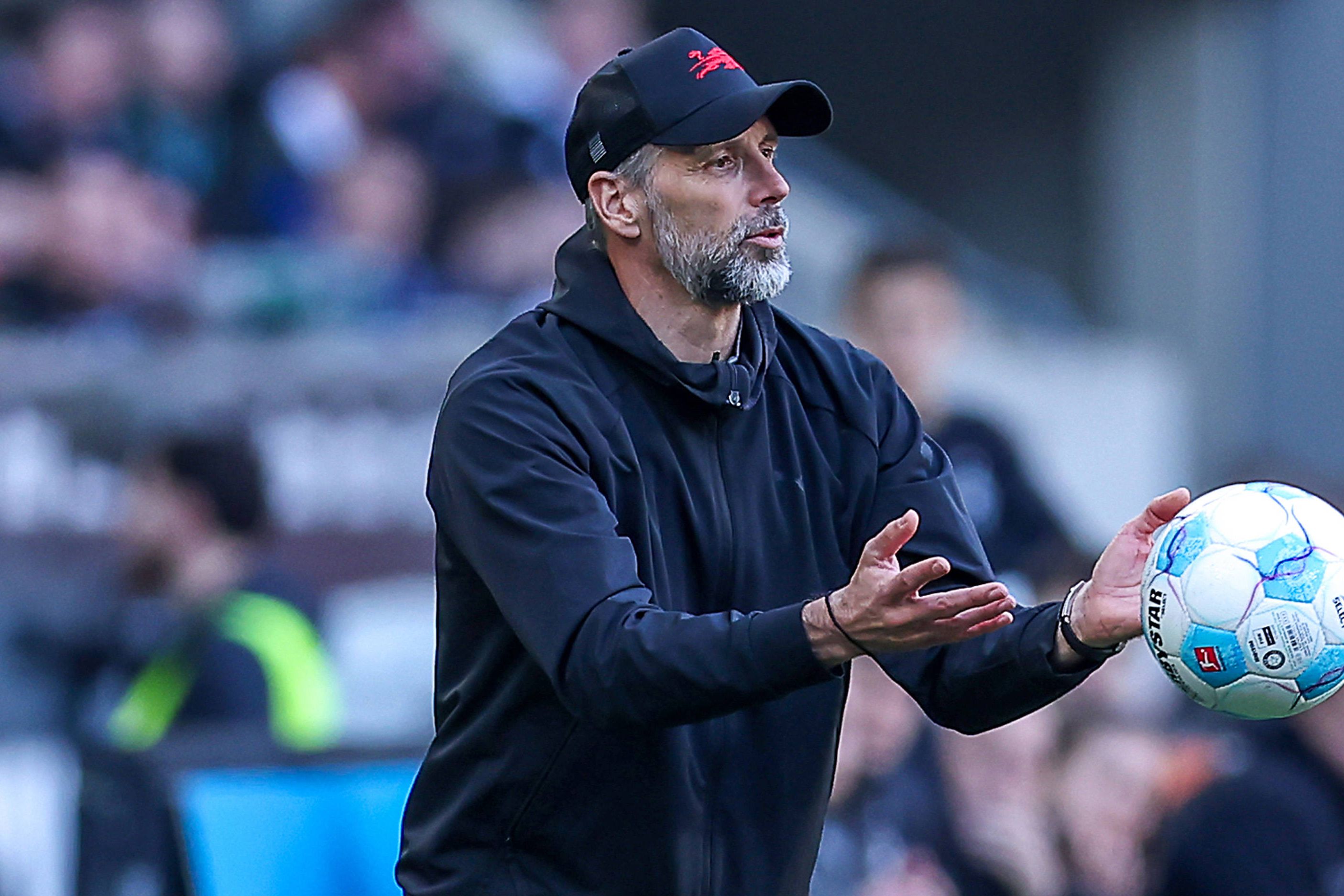 Marco Rose, treinador alemão de 49 anos e ex-Leipzig