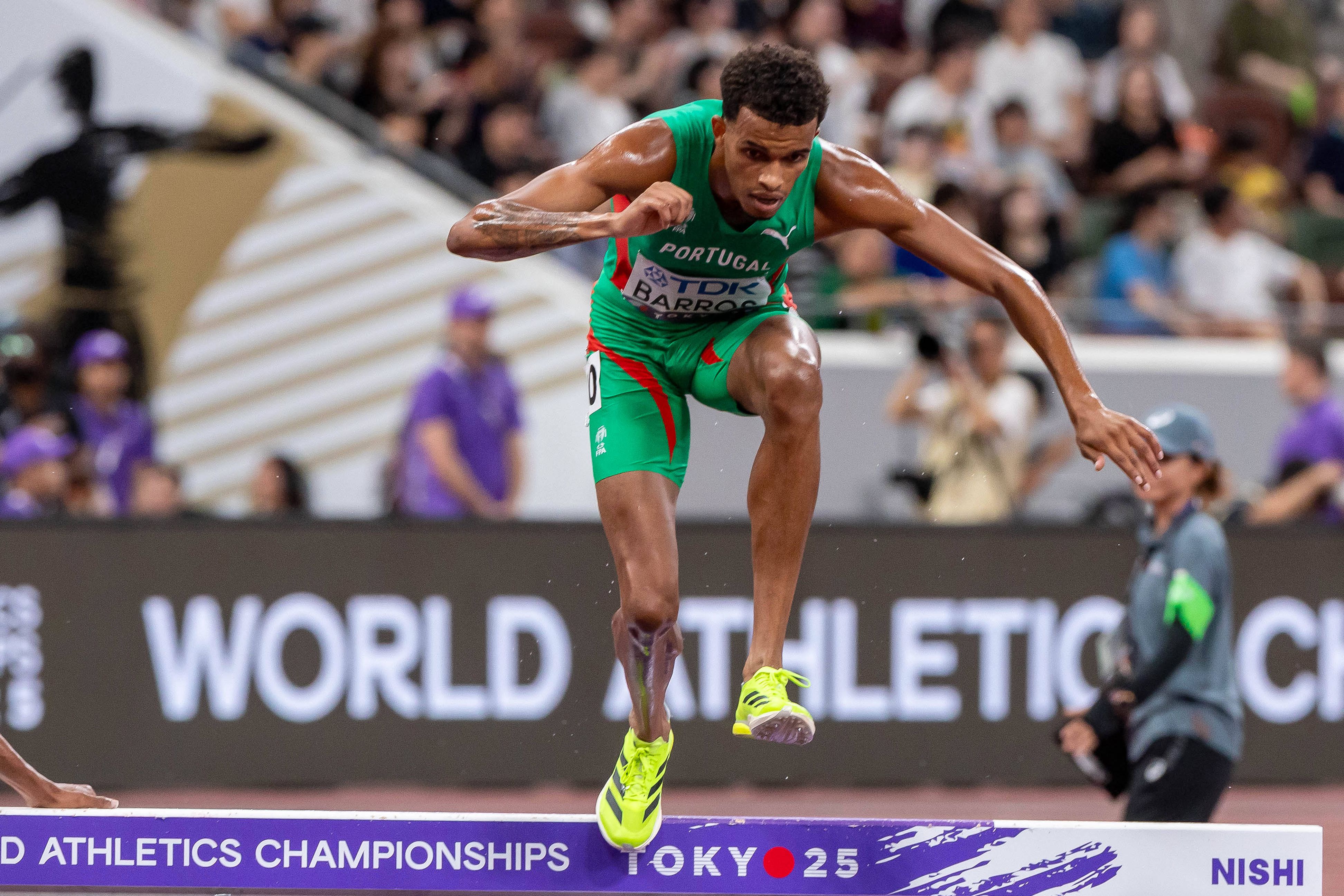 Etson Barros, atleta português do Benfica de 25 anos