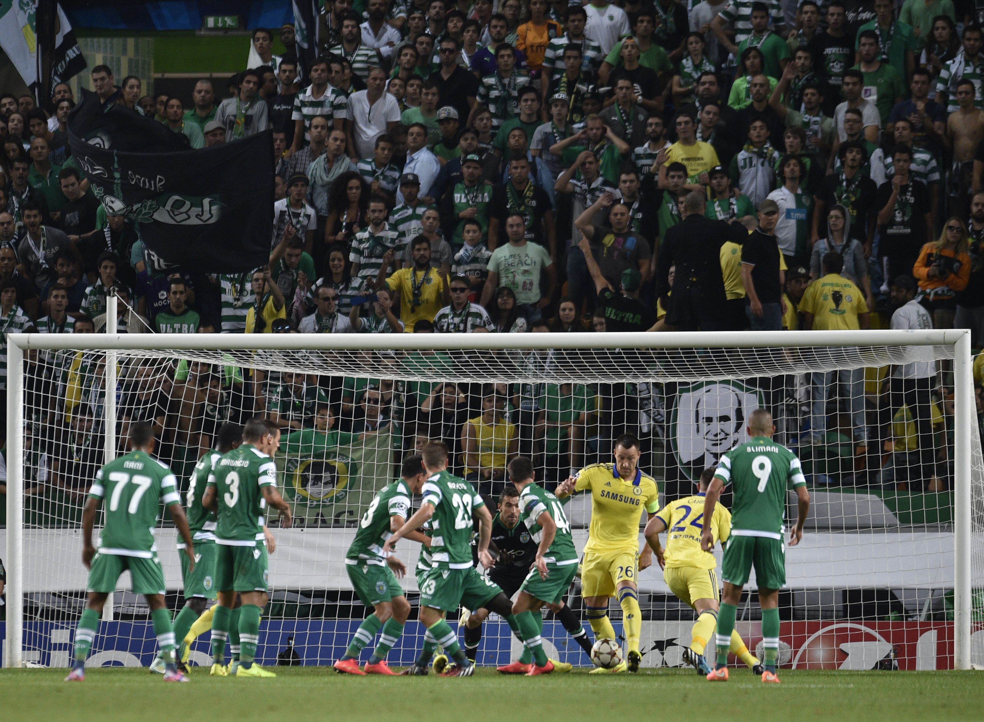 30/9/2014 - Sporting-Chelsea (0-1), Champions - Foto: A BOLA/Sérgio Miguel Santos