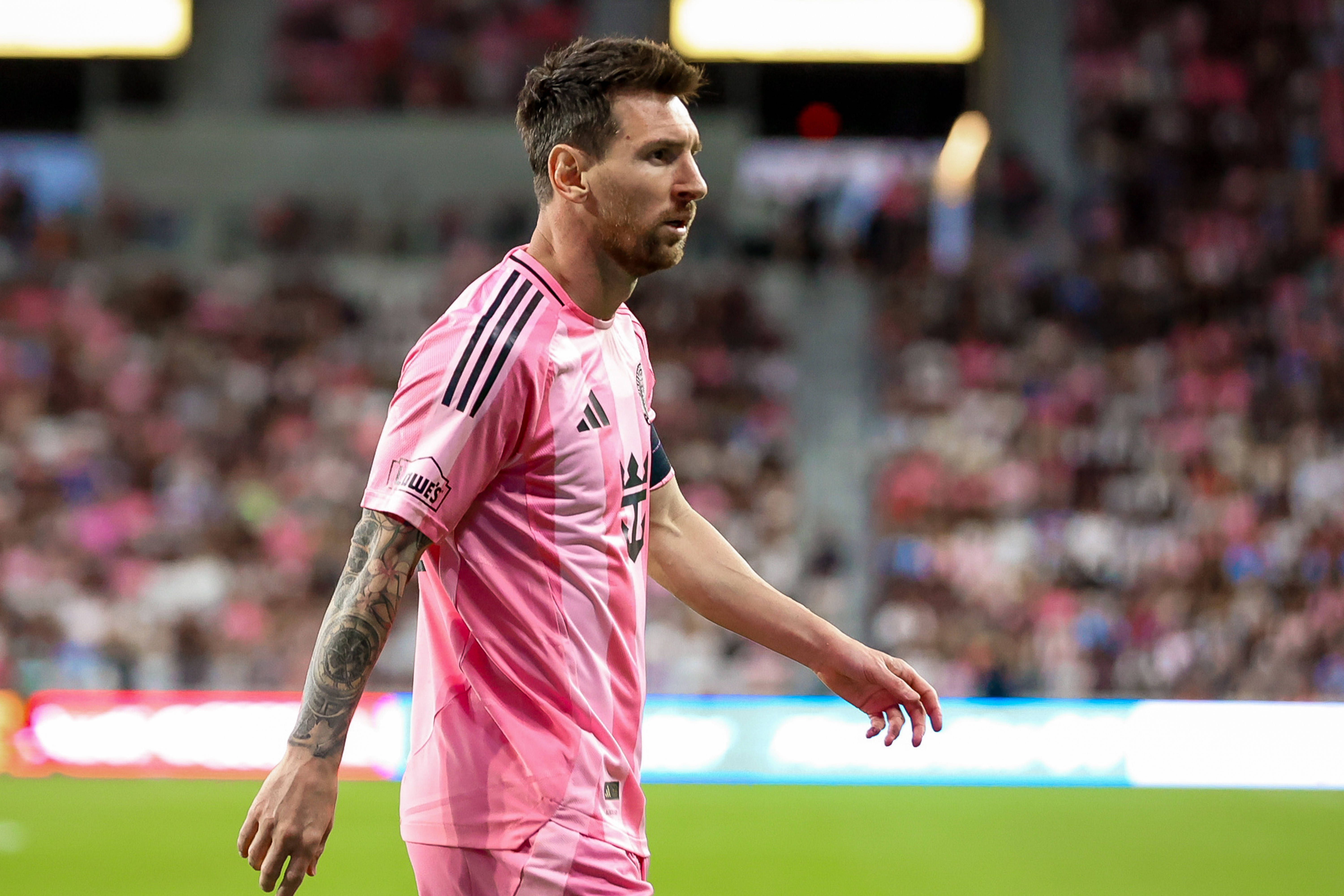 Lionel Messi, capitão da Argentina e do Inter Miami, e ex-Barcelona