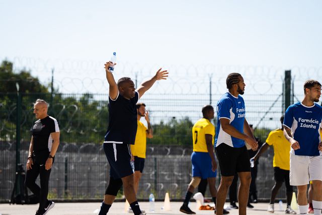 Jorge Andrade festeja vitória