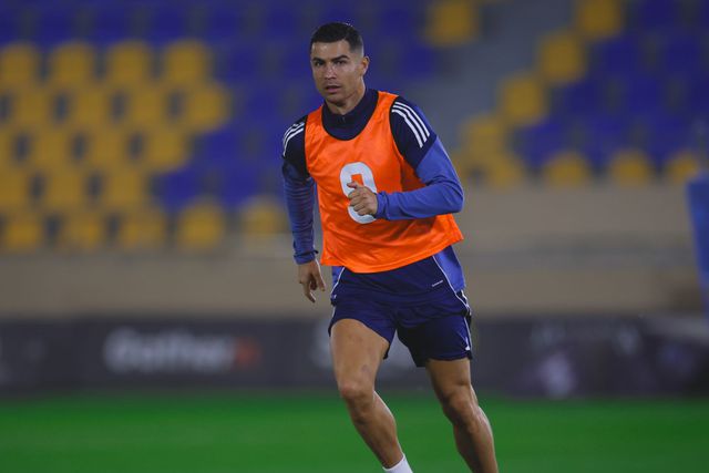 Cristiano Ronaldo no treino do Al Nassr - Foto: Al Nassr