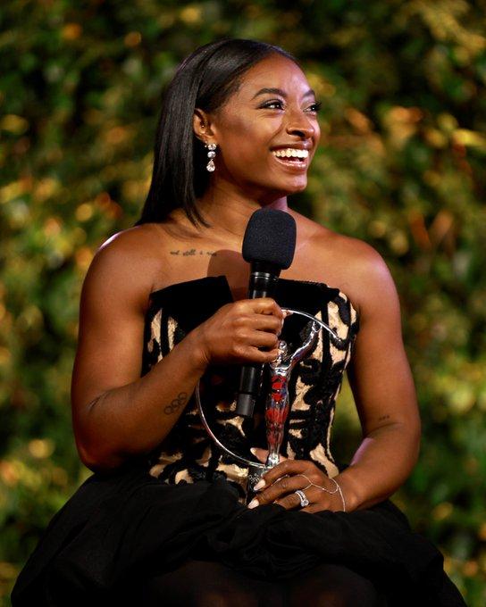 Simone Biles. Foto Laureus