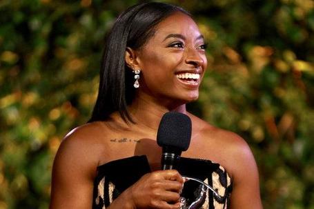 Simone Biles. Foto Laureus