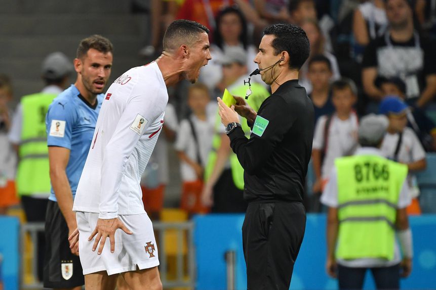 O momento de fúria de Ronaldo com Ramos Palazuelos