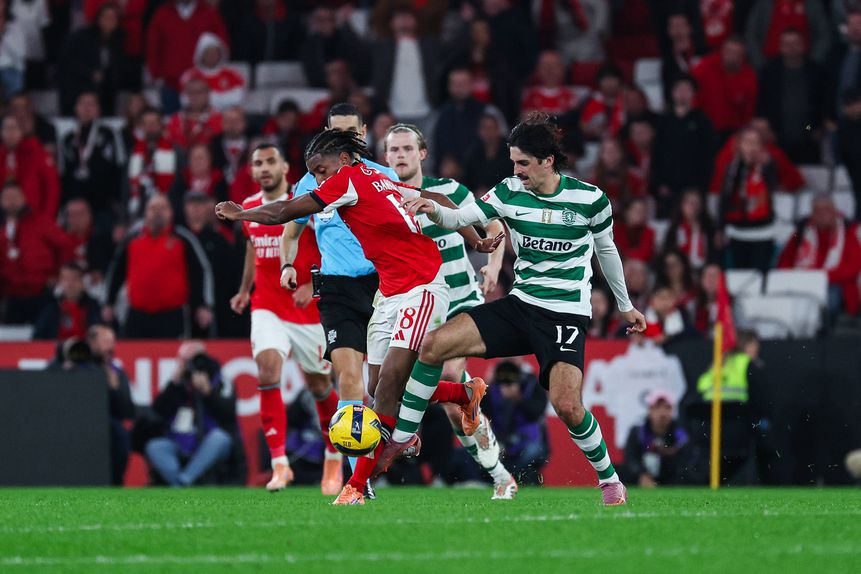 Barreiro e Trincão no jogo da primeira volta (IMAGO)