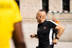 Pedro Henriques apitou jogo entre seleção da prisão da Carregueira e embaixadores da Liga