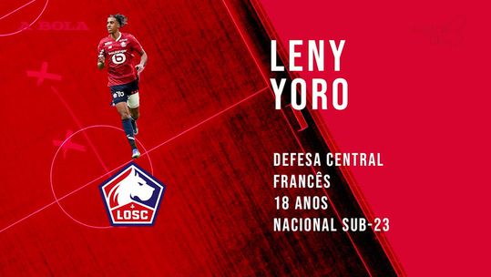 Leny Yoro: a aposta da «Linha de 3» para jogador a seguir