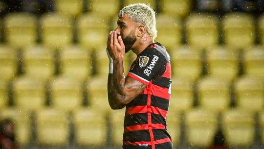 Gabigol é multado e não voltará a vestir a camisola 10 do Flamengo