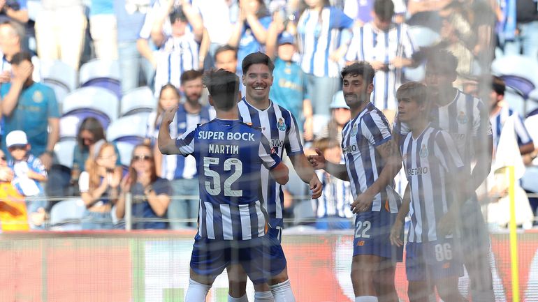 Diogo Costa a fechar a porta e Mora a confirmar a goleada: as notas dos jogadores do FC Porto