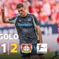 À boleia de Schick, Leverkusen vira o jogo em cinco minutos (vídeo)