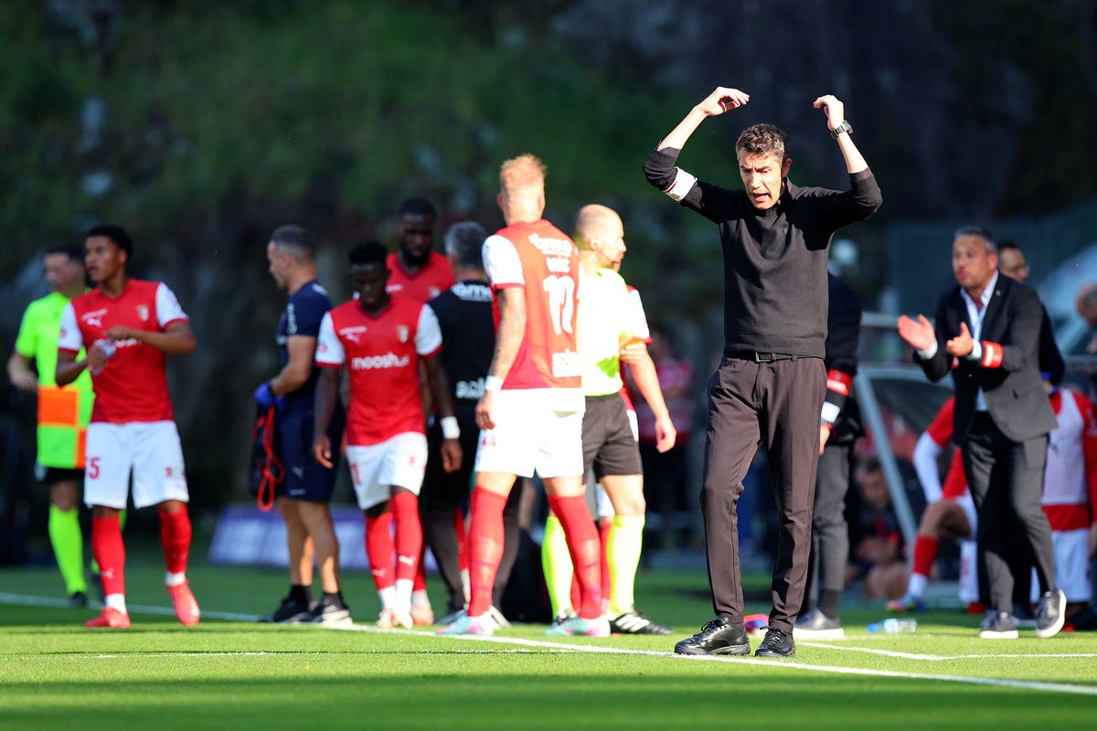 SC Braga-Benfica, 1-1 «Dor tremenda» de Bruno Lage