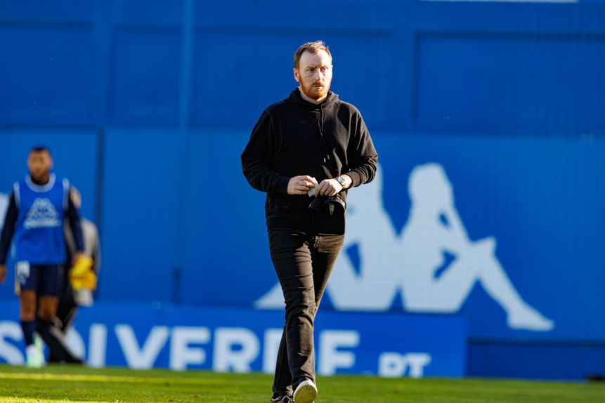 Ian Cathro, treinador do Estoril