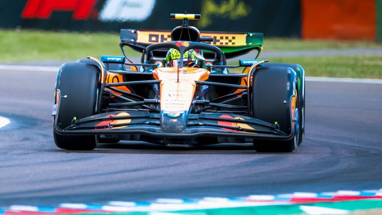 McLaren volta a dominar nos terceiros treinos livres em Imola