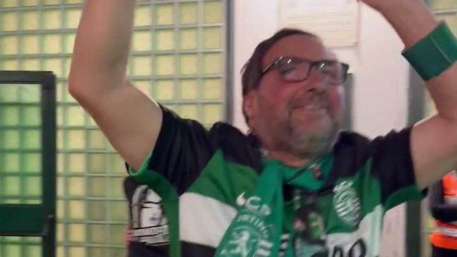 Paulinho pronto para a festa no Marquês