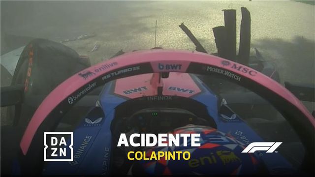 Colapinto perde o controlo na estreia pela Alpine e provoca segunda bandeira vermelha