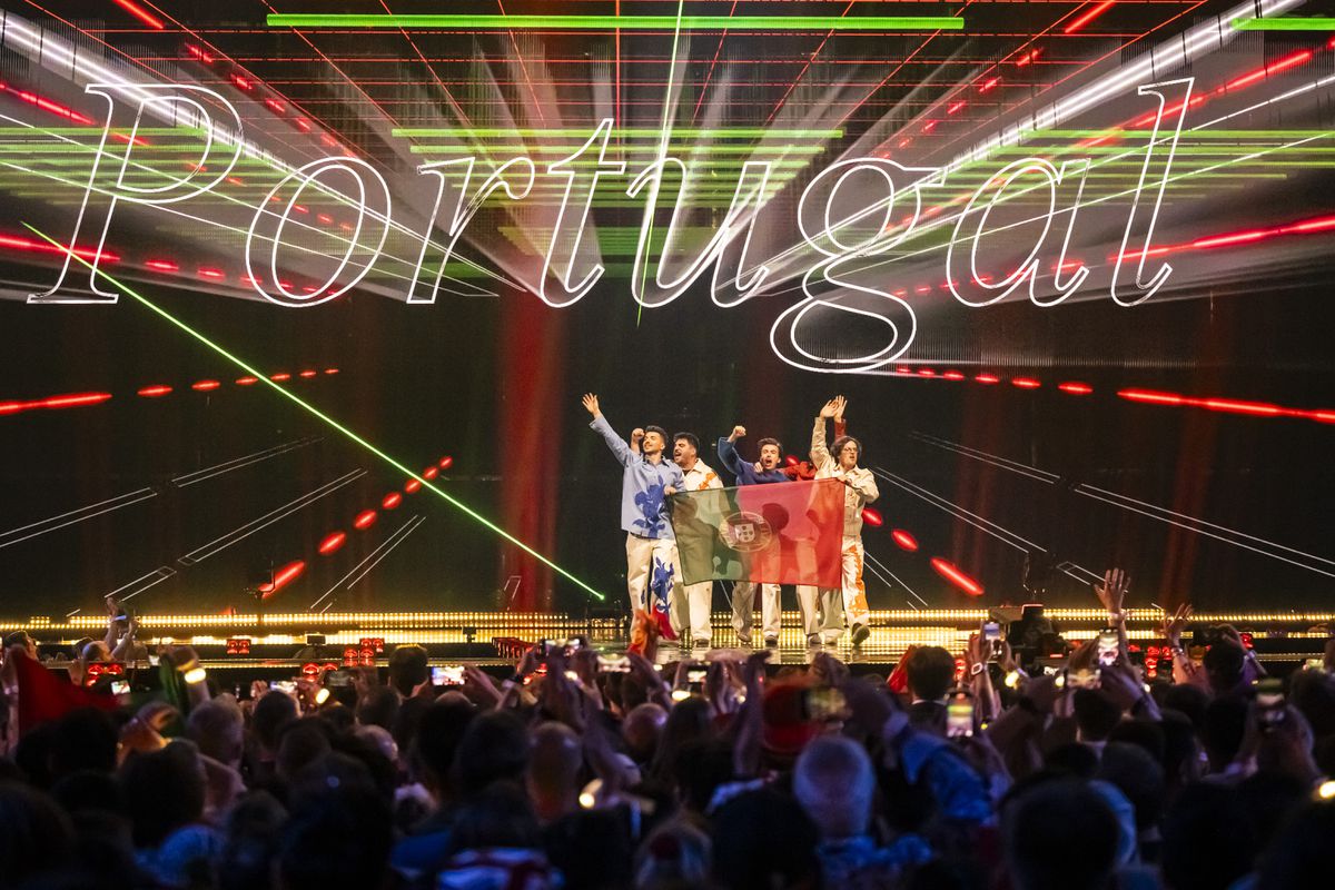 Áustria vence Eurovisão: NAPA ficam em 21.º com 'Deslocado'