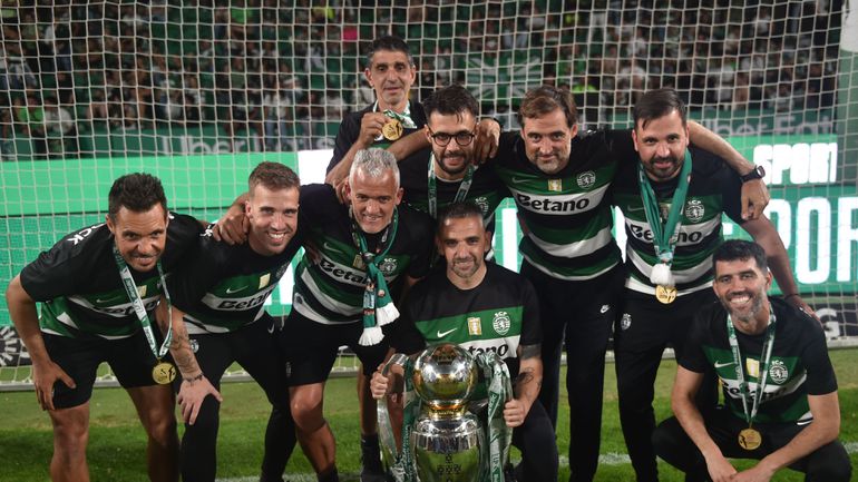 Rui Borges não esconde orgulho: «Vão sempre lembrar-se que o Sporting foi bicampeão comigo»
