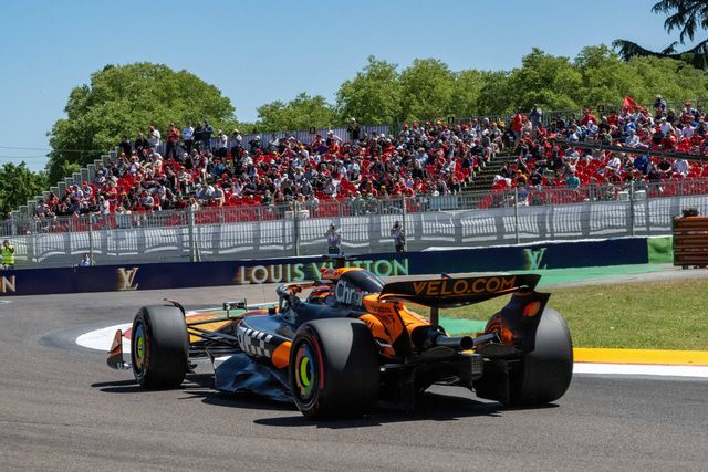 Oscar Piastri em Ímola