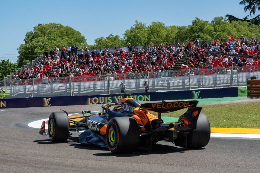 Oscar Piastri em Ímola