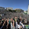 Adeptos do Sporting em Alvalade