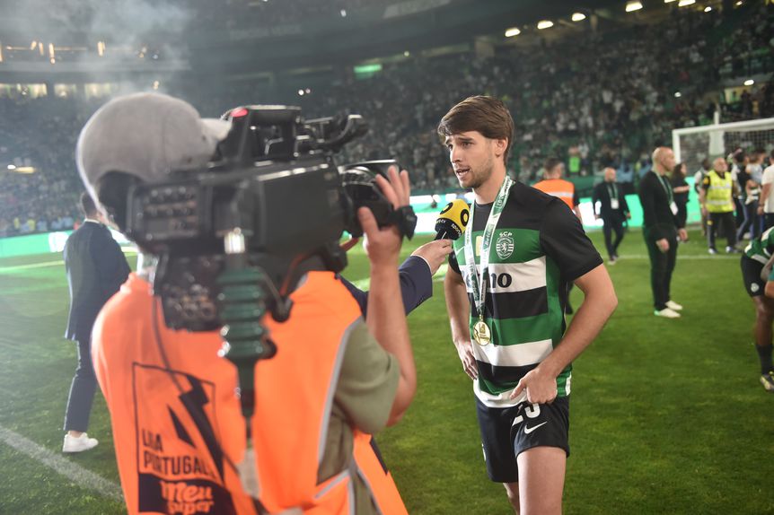Sporting, campeão nacional 2024/25: Daniel Bragança (foto: Miguel Nunes)