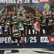 Sporting, campeão nacional 2024/25 (foto: Miguel Nunes)