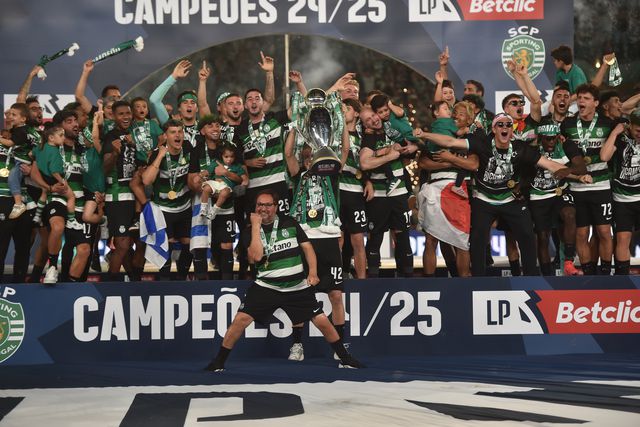 Sporting, campeão nacional 2024/25 (foto: Miguel Nunes)