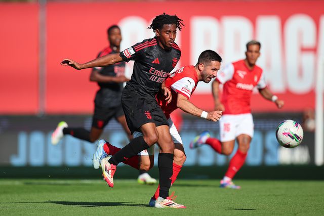 SC Braga-Benfica: Leandro Barreiro e João Moutinho. Foto Kapta +